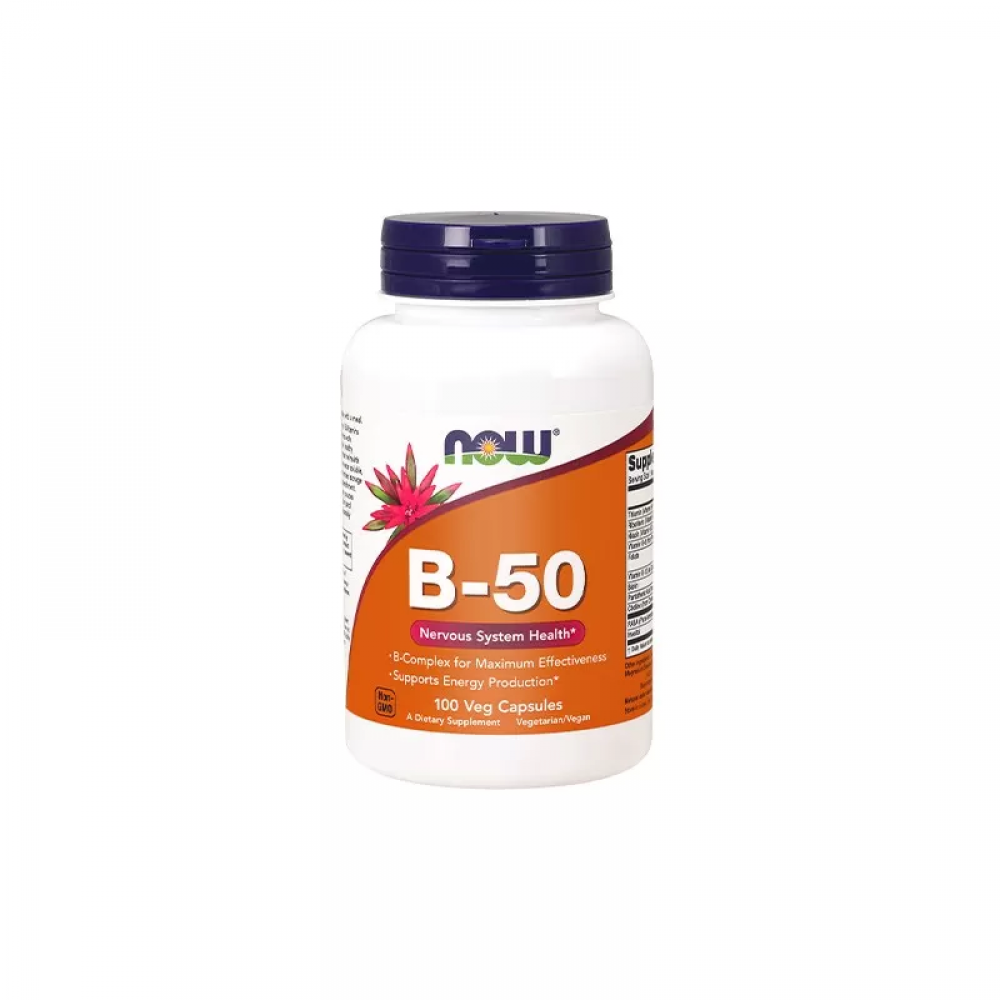 NOW Vitamin B-50 - 100vcaps