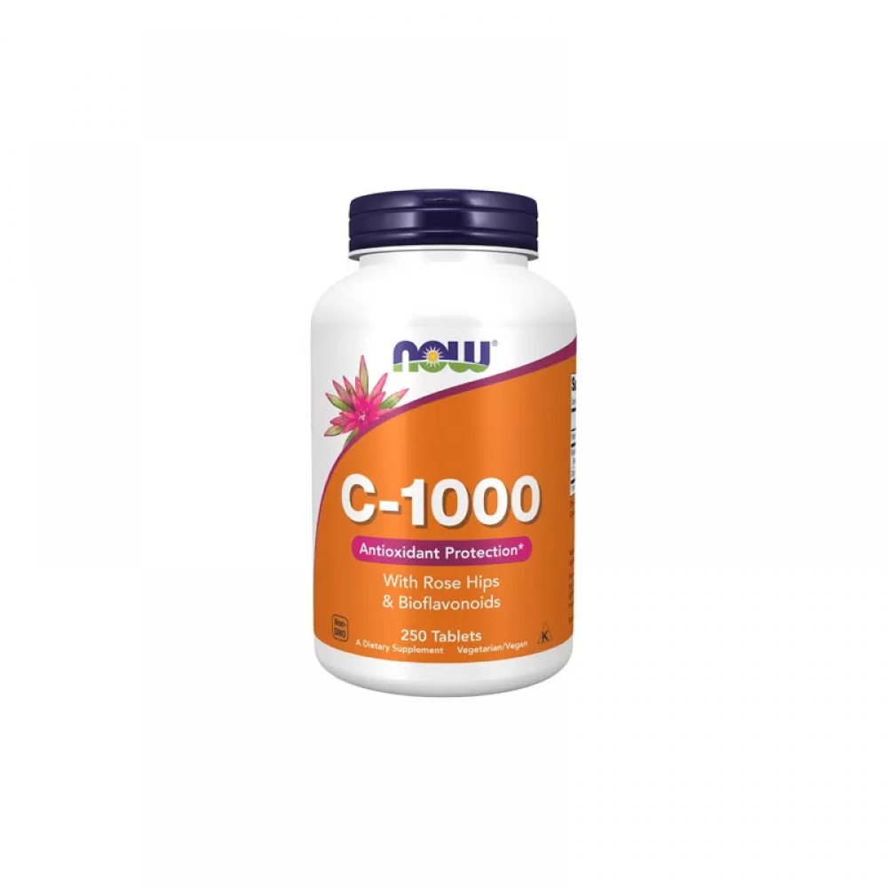 NOW Vitamin C-1000 Antioxidant Protection - 250tabs