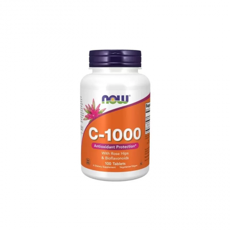 Vitamin C-1000 with Rose Hips&Bioflavonoids - 100tabs