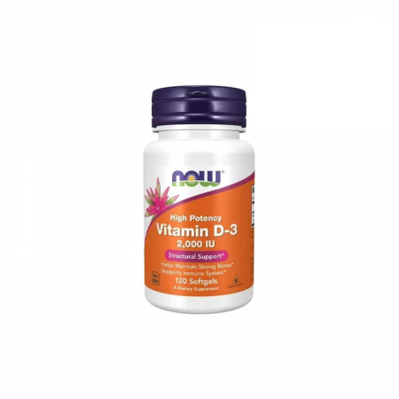 Vitamin D3-2000 IU - 120 softgels