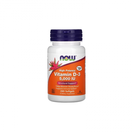 Vitamin D3-5000 IU - 240 softgels