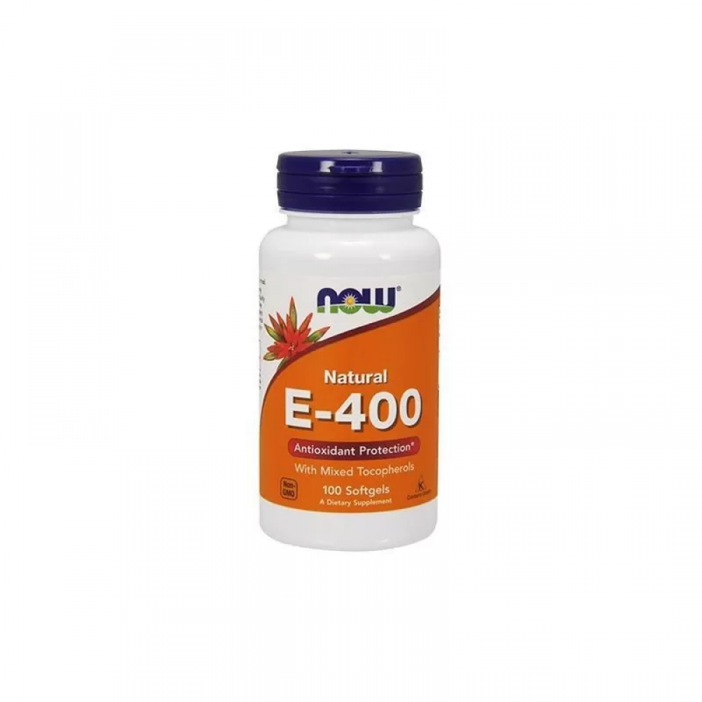 NOW Vitamin E-400 MT - 100softgels