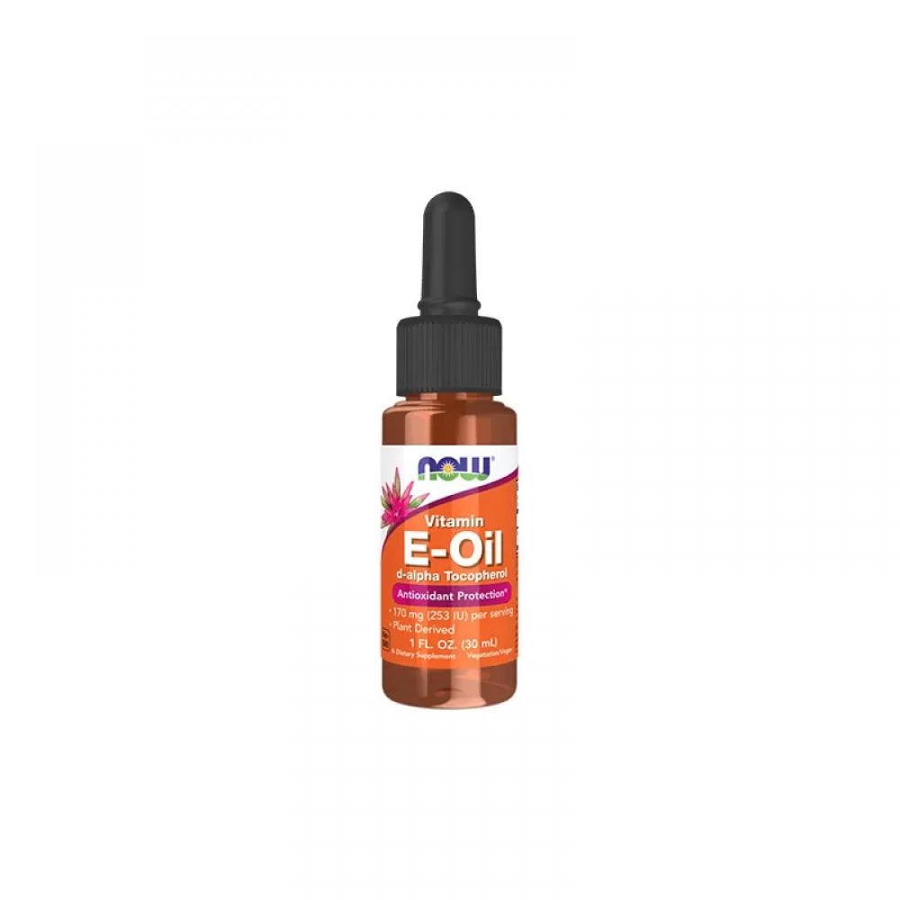 NOW Vitamin E-Oil (d-alpha Tocopherol) 253IU - 30ml