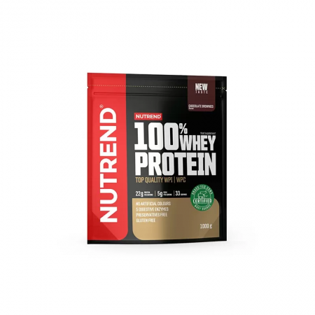NUTREND 100% Whey Protein - 1000g - Chocolate Brownies