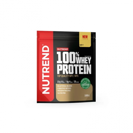 NUTREND 100% Whey Protein - 1000g - Vanilla
