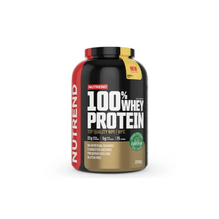 NUTREND 100% Whey Protein - 2250g - Vanilla