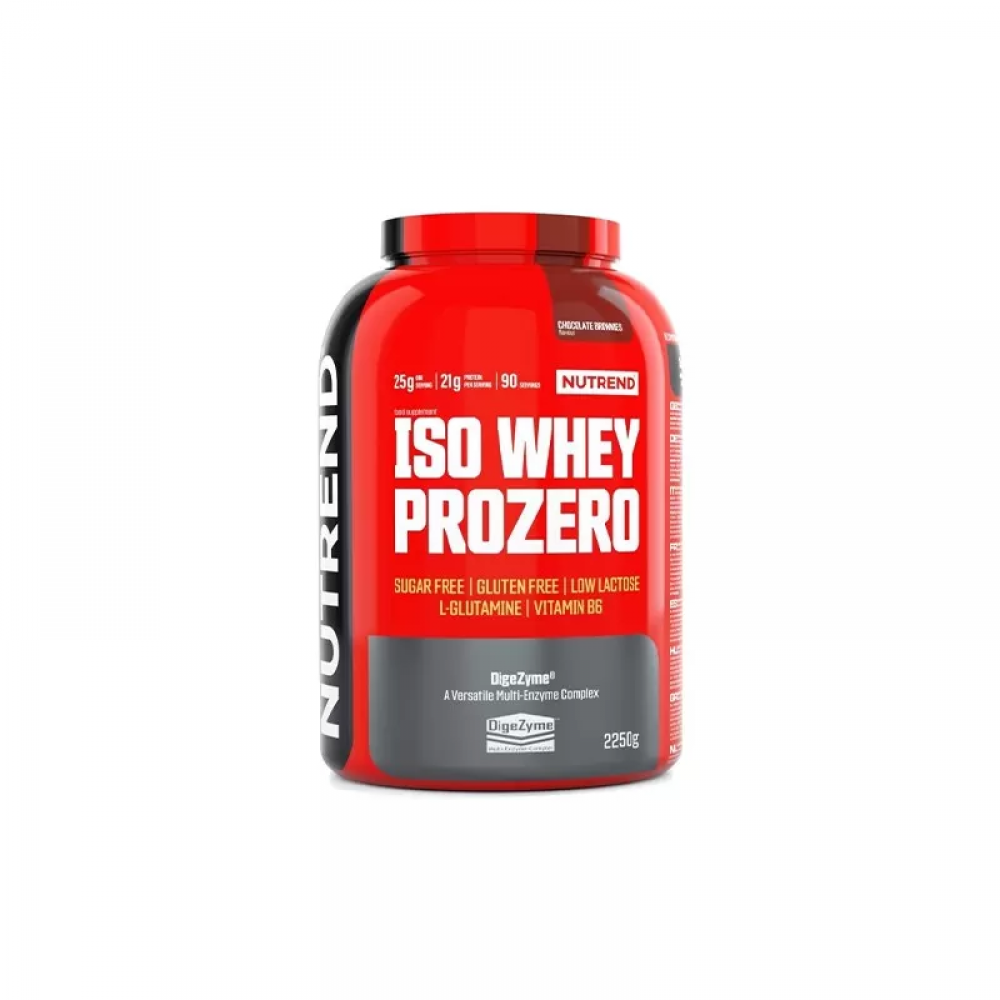 NUTREND Iso Whey Prozero - 2250g - Chocolate Brownies
