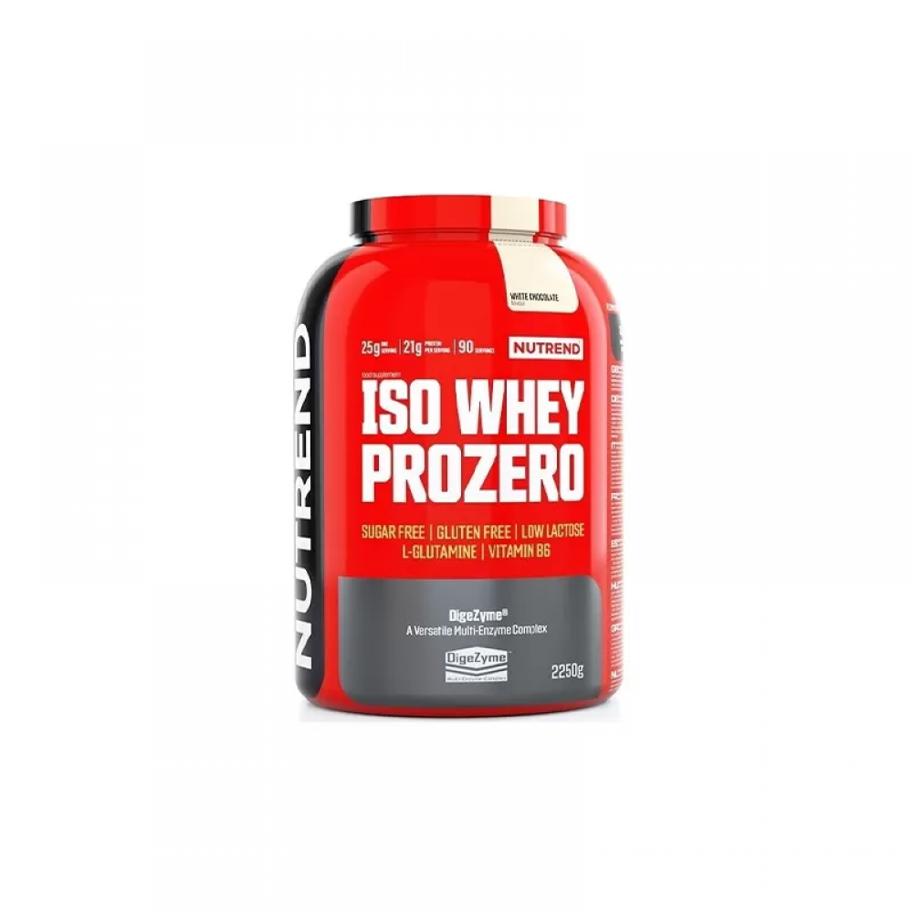 NUTREND Iso Whey Prozero - 2250g - White Chocolate