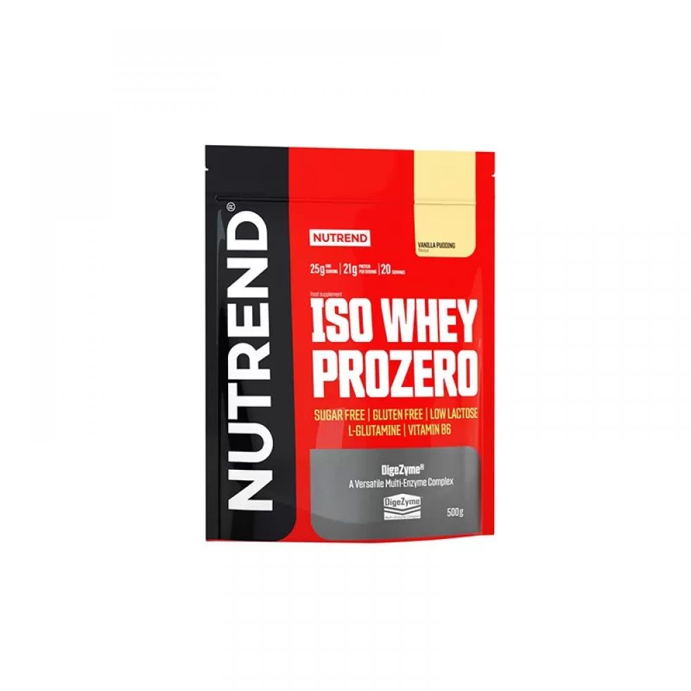 NUTREND Iso Whey Prozero - 500g - Vanilla Pudding