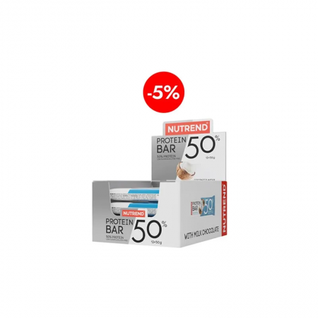 Protein Bar 50% - 50g - Coconut x12