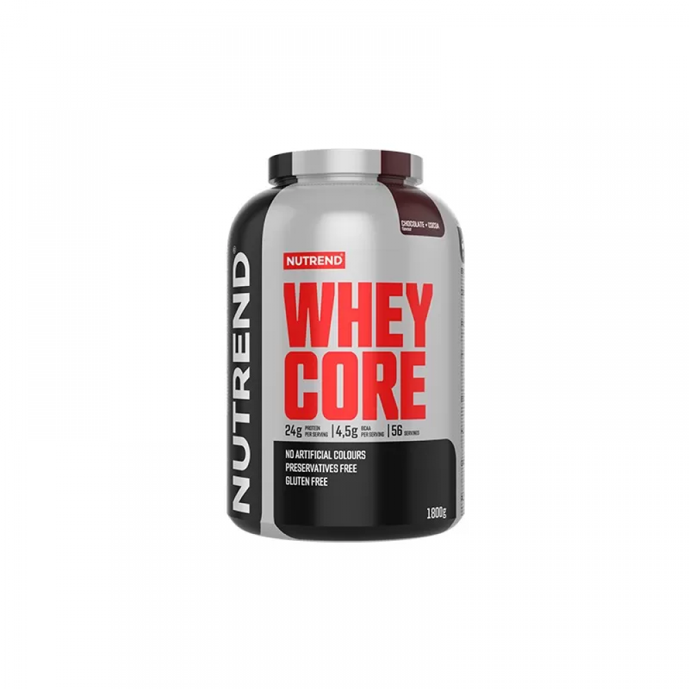 NUTREND Whey Core - 1800g - Chocolate + Cocoa