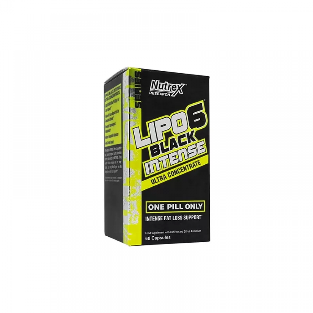 NUTREX Lipo 6 Black UC Intense - 60caps. 