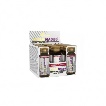 OLIMP Chela-Mag B6 Skurcz Shot SE Szklana Ampułka  - 25ml - Cherry x9