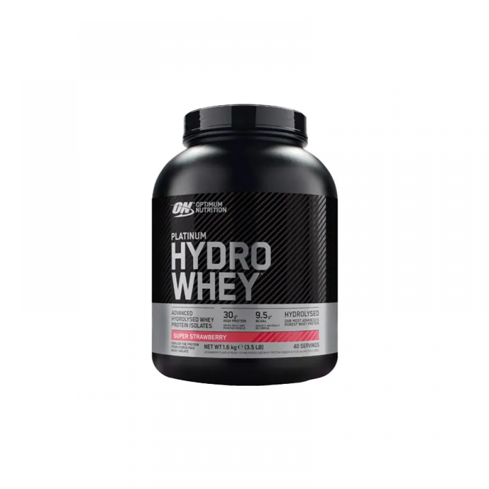 OPTIMUM NUTRITION Platinum Hydro Whey - 1600g - Super Strawberry