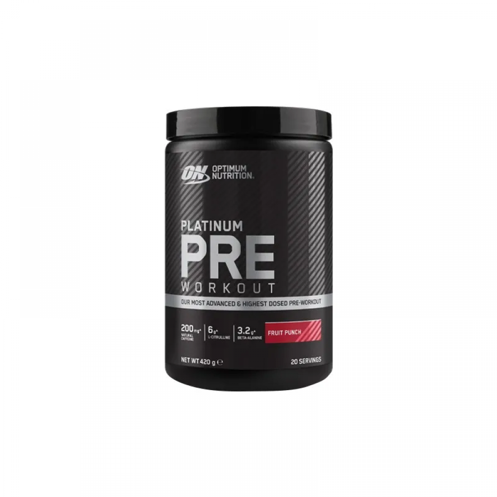 OPTIMUM NUTRITION Platinum Pre Workout - 420g - Fruit Punch