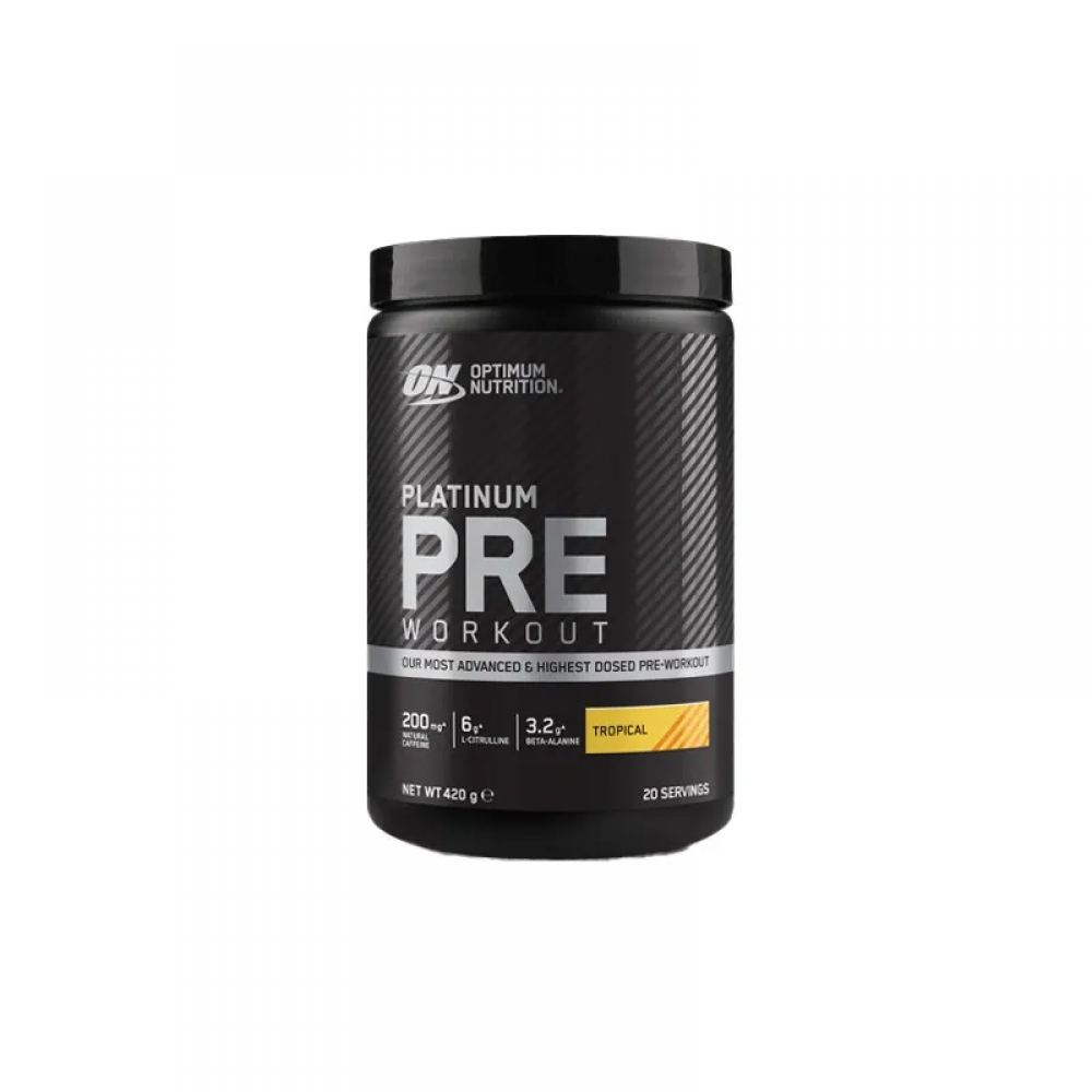OPTIMUM NUTRITION Platinum Pre Workout - 420g - Tropical