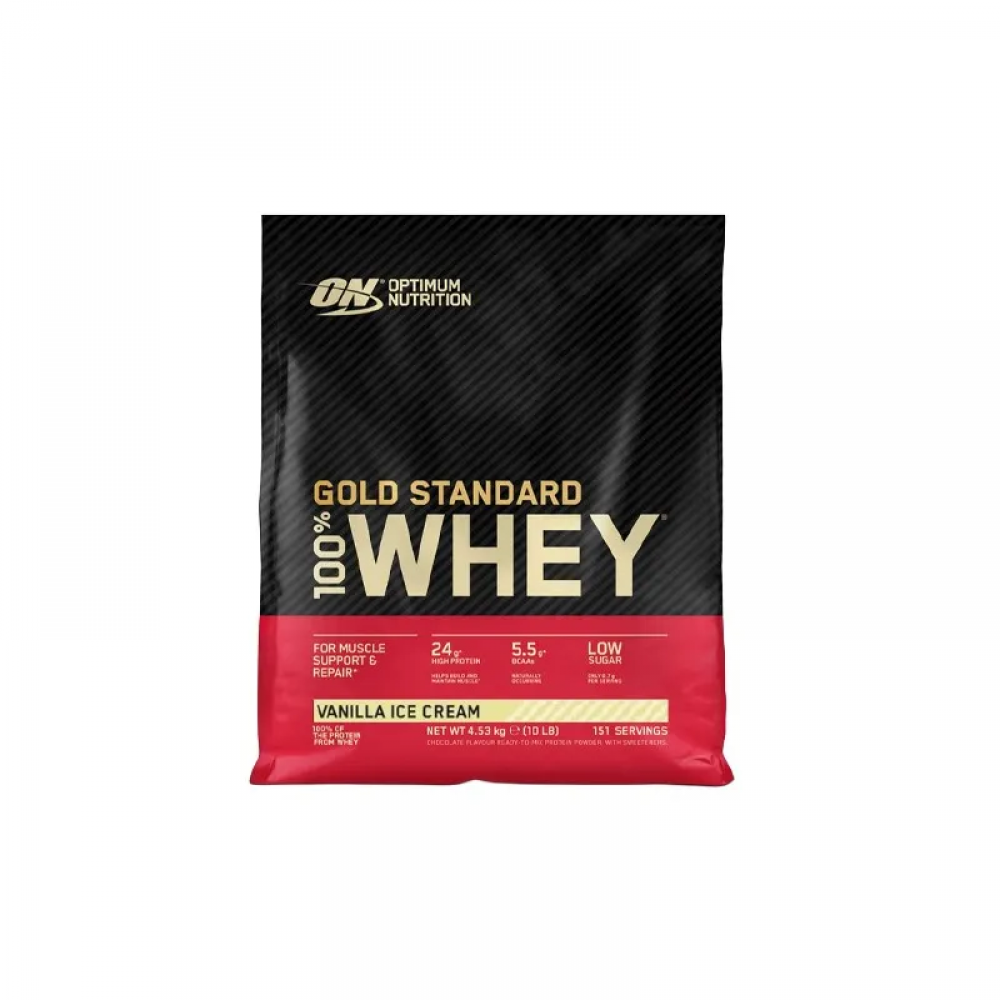 OPTIMUM NUTRITION Whey Gold Standard - 4540g - Vanilla Ice Cream