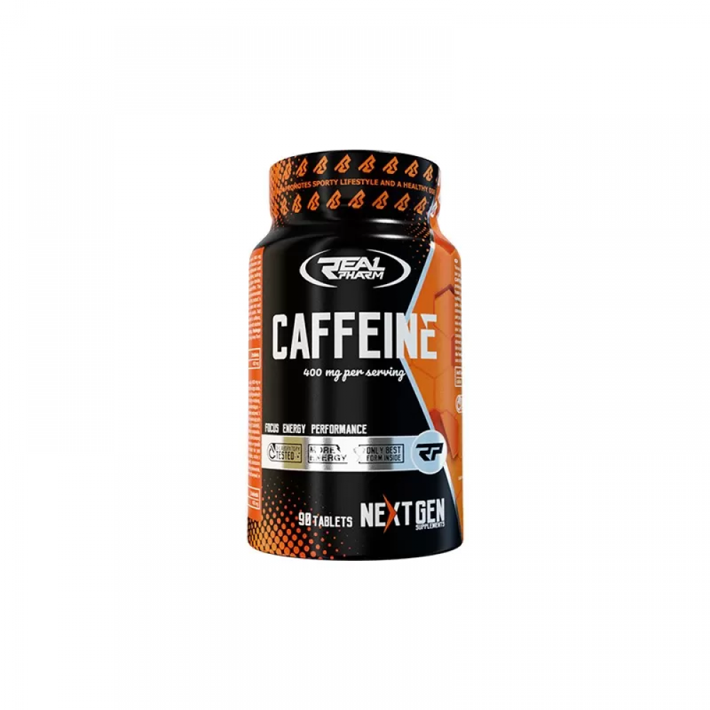 REAL PHARM Caffeine 400mg - 90tabs