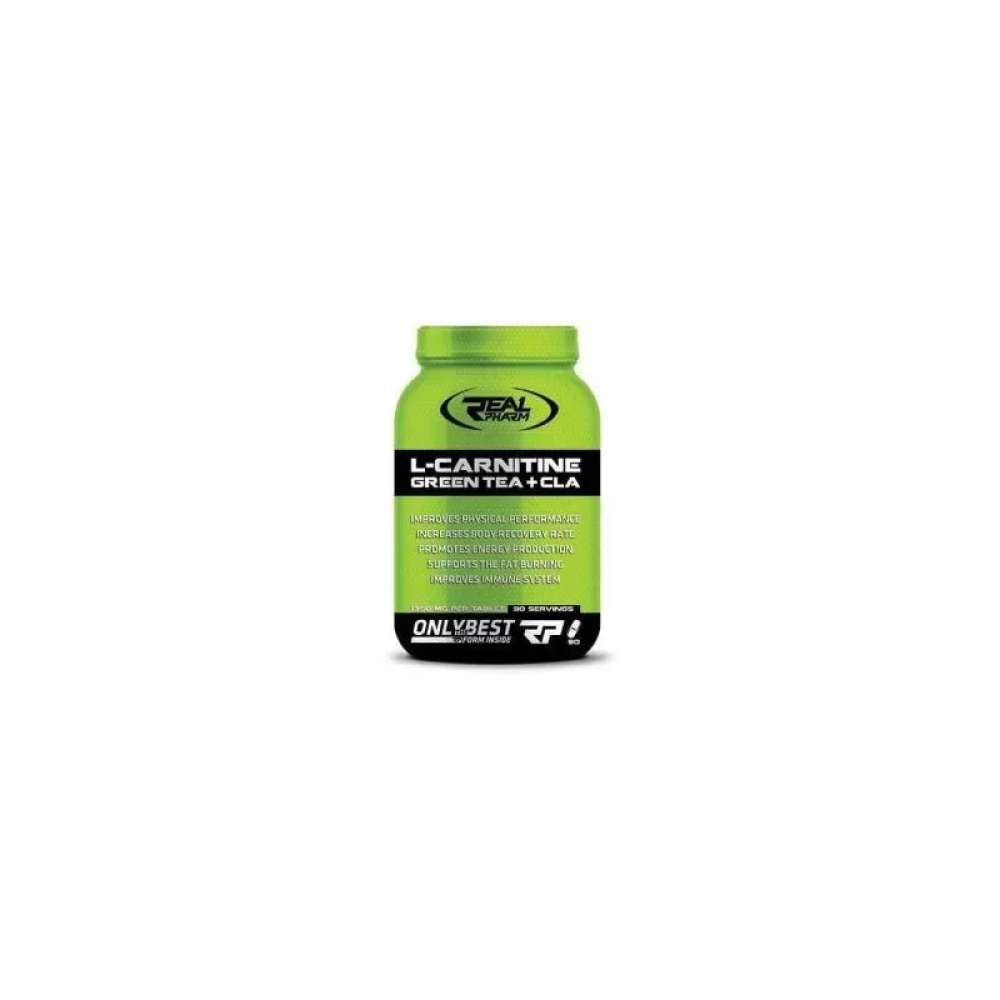 REAL PHARM L-Carnitine Green Tea+CLA - 90caps