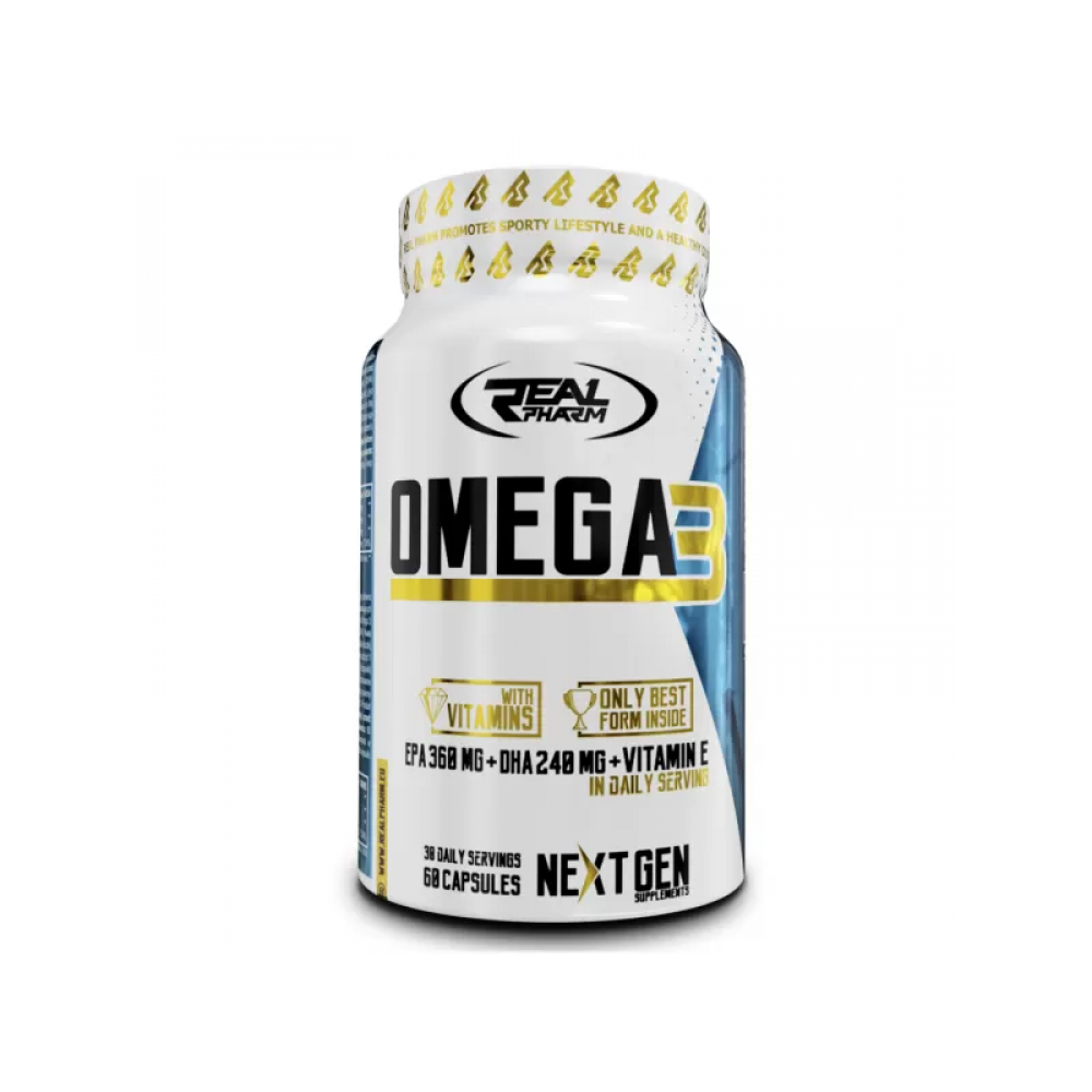 REAL PHARM Omega 3 1000mg - 60softgels
