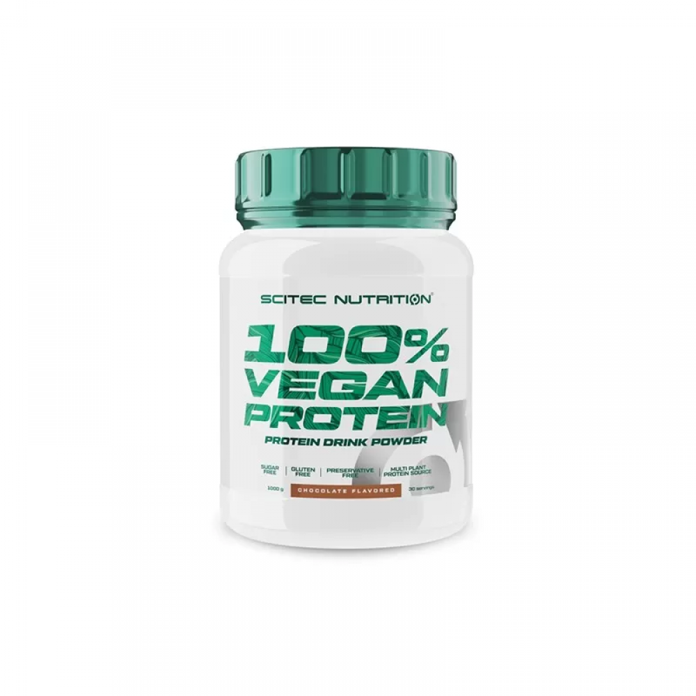 SCITEC 100% Vegan Protein - 1000g - Hazelnut Walnut