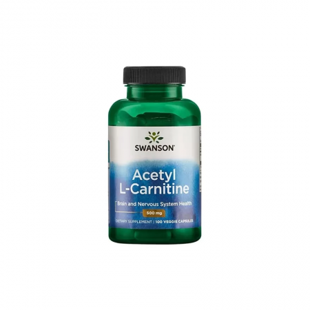 Acetyl L-Carnitine 500mg - 100vcaps