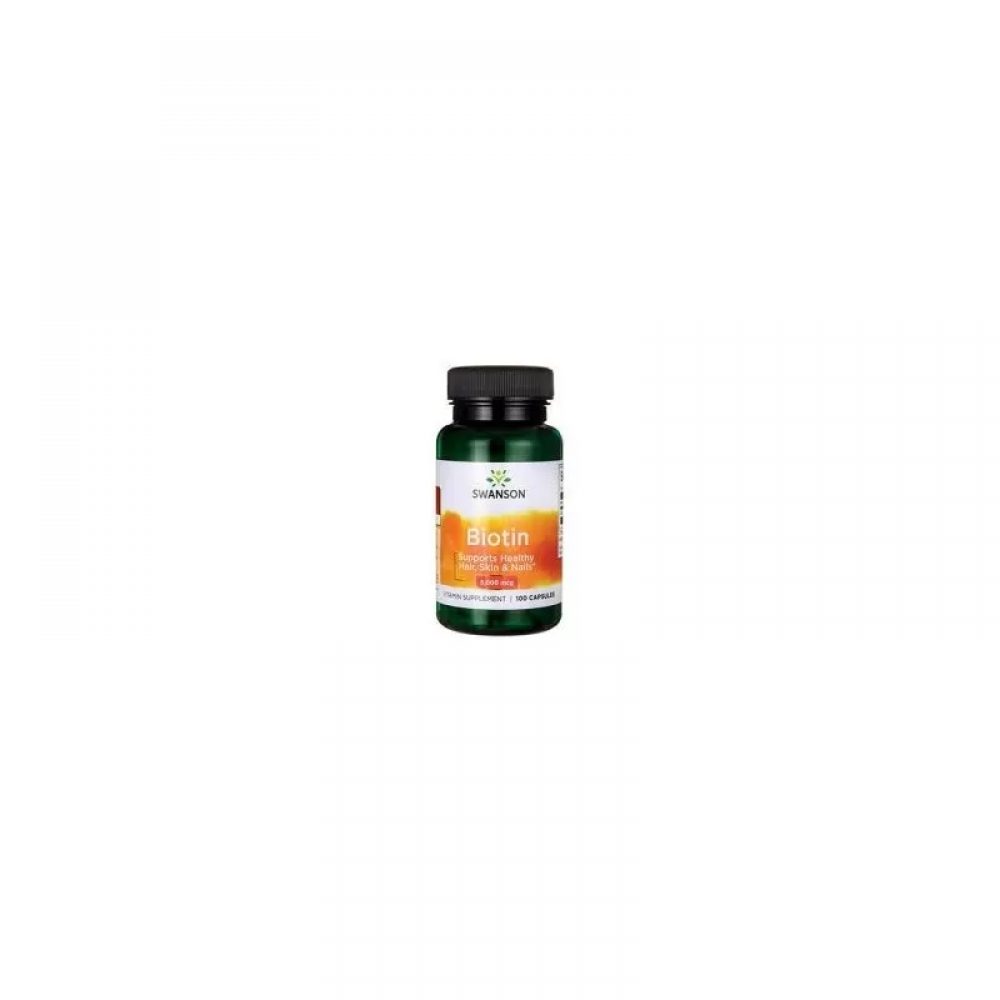 SWANSON Biotin 5000mcg - 100caps