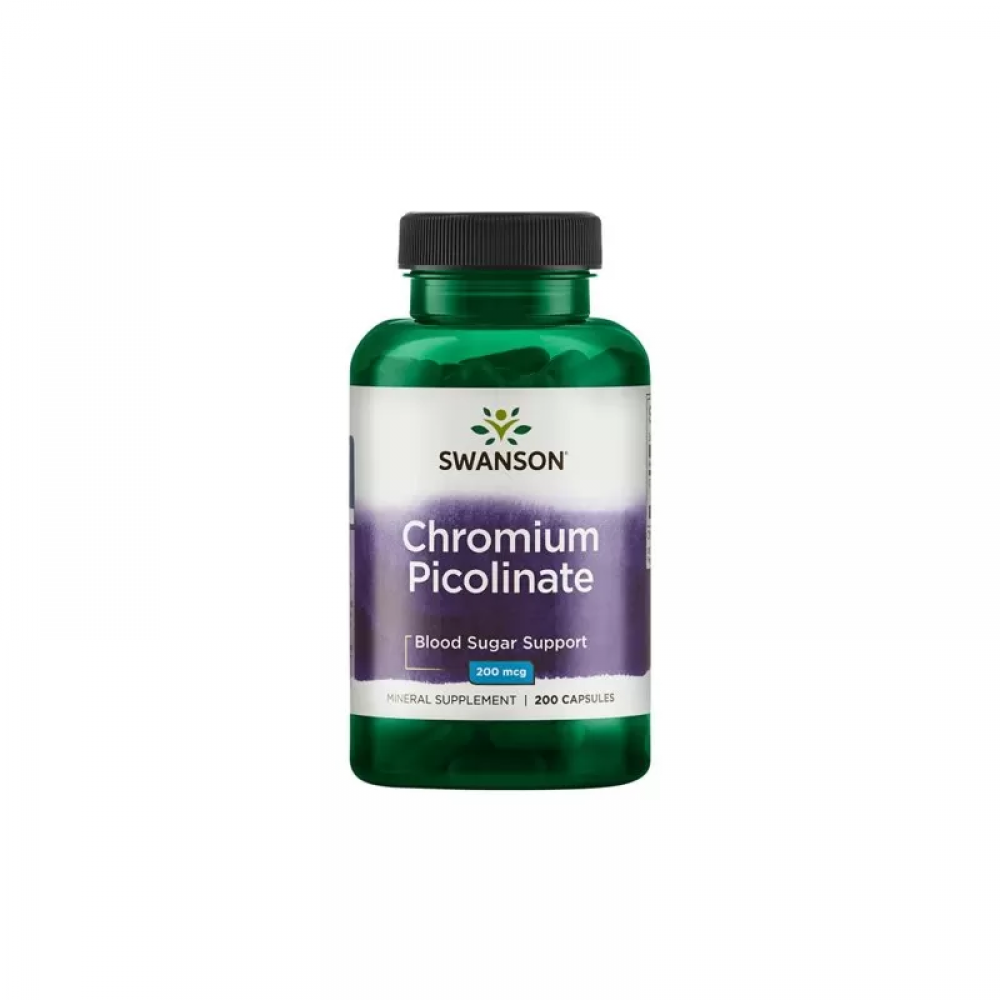 SWANSON Chromium Picolinate 200mcg - 200caps