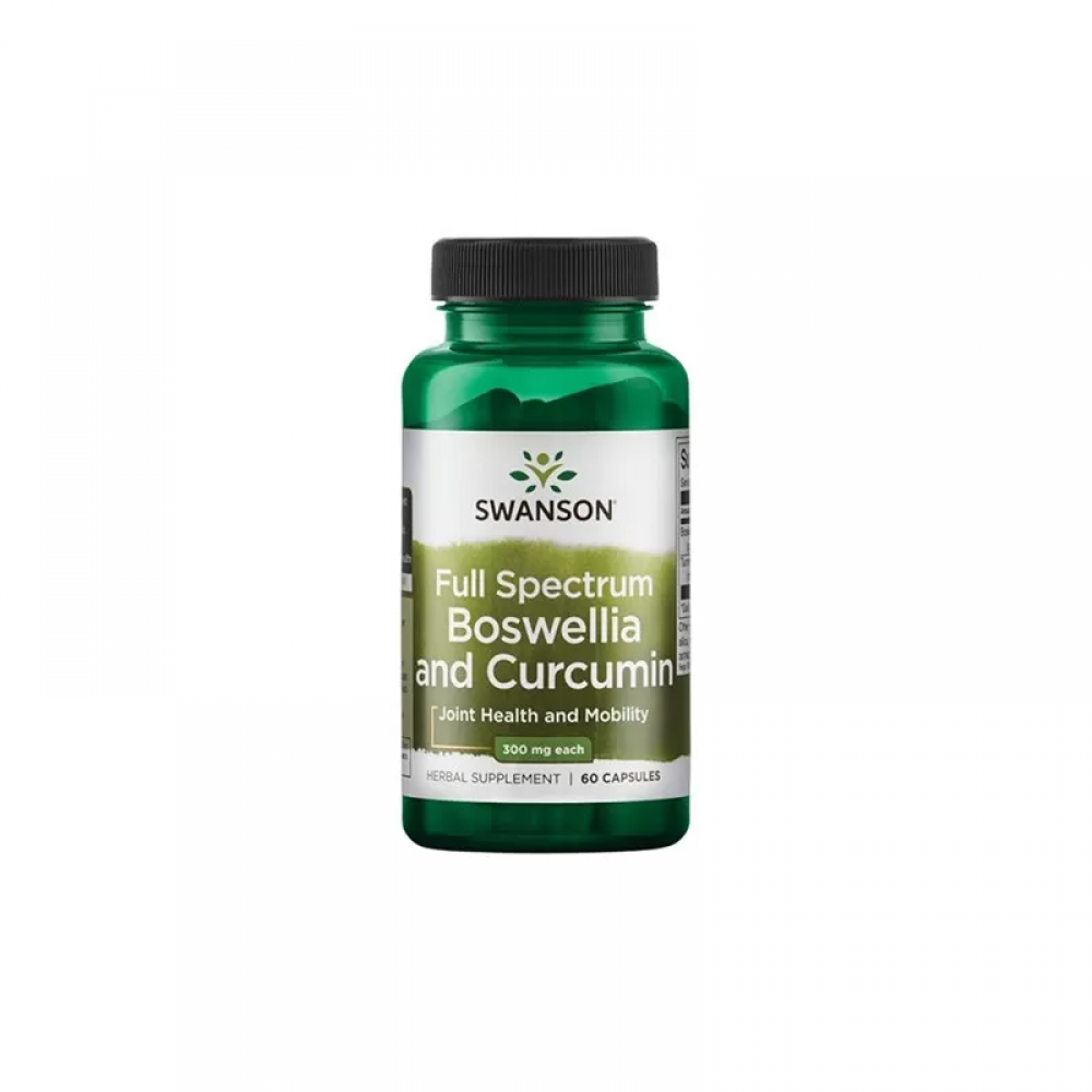 SWANSON Full Spectrum Boswellia & Curcumin - 60caps