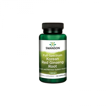 SWANSON Full Spectrum Korean Red Ginseng Root 400mg - 90caps