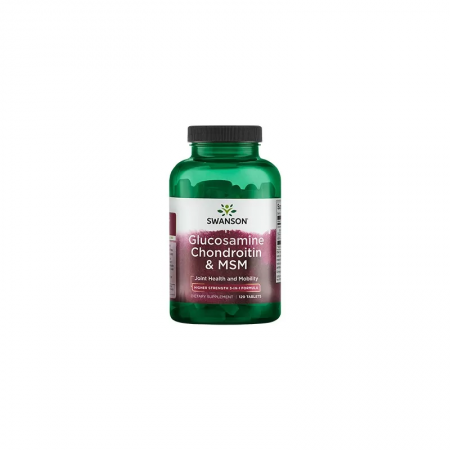 SWANSON Glucosamine Chondroitin & MSM 500/400/200 - 120tabs