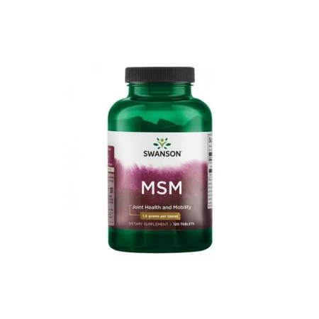 SWANSON MSM 1500mg - 120tabs