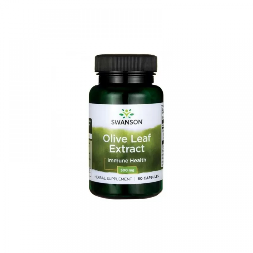 SWANSON Olive Leaf Extract 500mg - 60caps