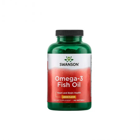 Omega-3 Fish Oil - 150softgels - Lemon
