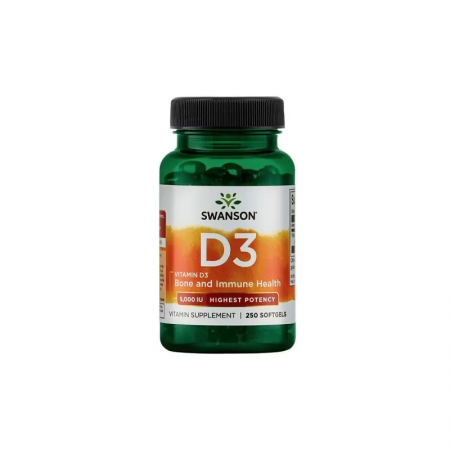 Vitamin D3 5000IU - 250softgels