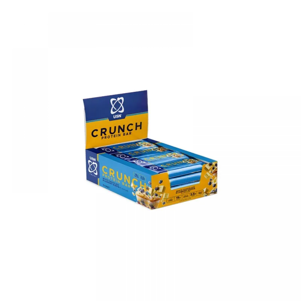 Ultimate Sports Nutrition USN Trust Crunch - 60g - White Choco Blueberry Muffin x12