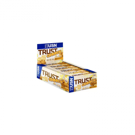 Trust Crunch - Protein bar - 60g - White Choco Cookie Dough x12