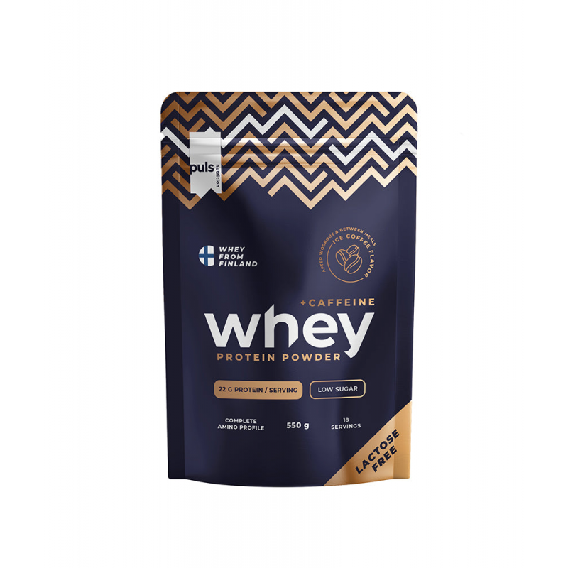 WHEY ICE COFFEE +CAFFEINE( 550 g)