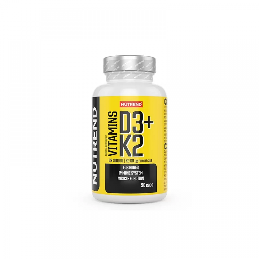 NUTREND Vitamin D3 + K2 4000IU - 90caps