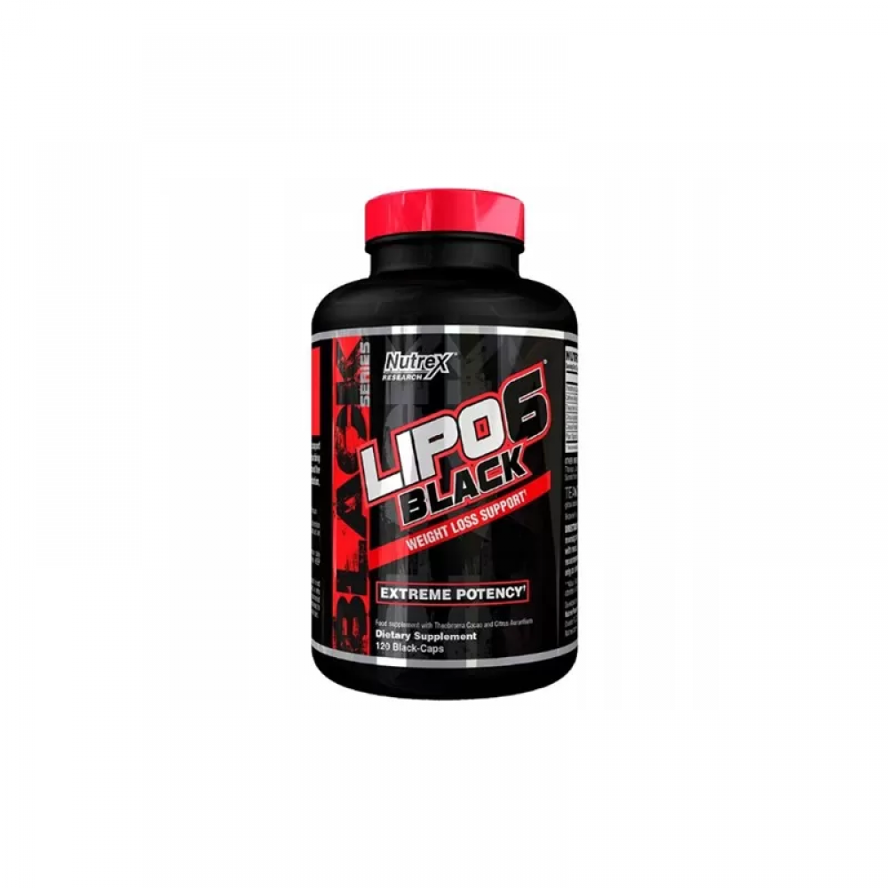 NUTREX Lipo 6 Black - 120caps. EU