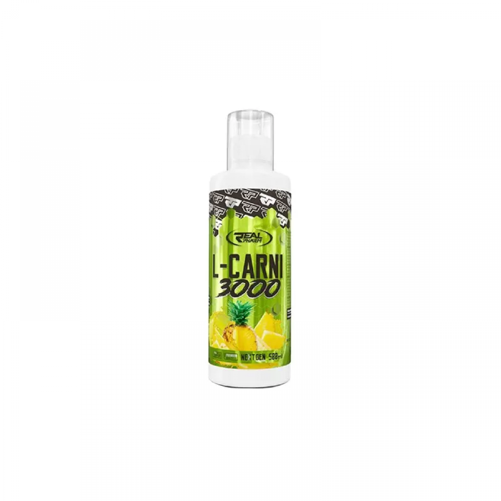 REAL PHARM L-Carnitine 3000 Liquid - 500ml. - Pineapple